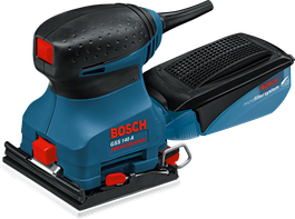 Lijadora orbital Bosch GSS 140 A con sistema de microfiltro.