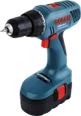 Taladro atornillador inalámbrico Bosch GSR 18-2 para uso profesional.