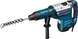 Taladro percutor rotativo Bosch GBH 8-45 DV con empuñadura lateral.