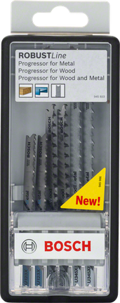 Bosch 6-teiliges Stichsägeblatt-Set für Holz und Metall.