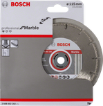 Bosch Marmortrennscheibe 115 mm für Winkelschleifer.