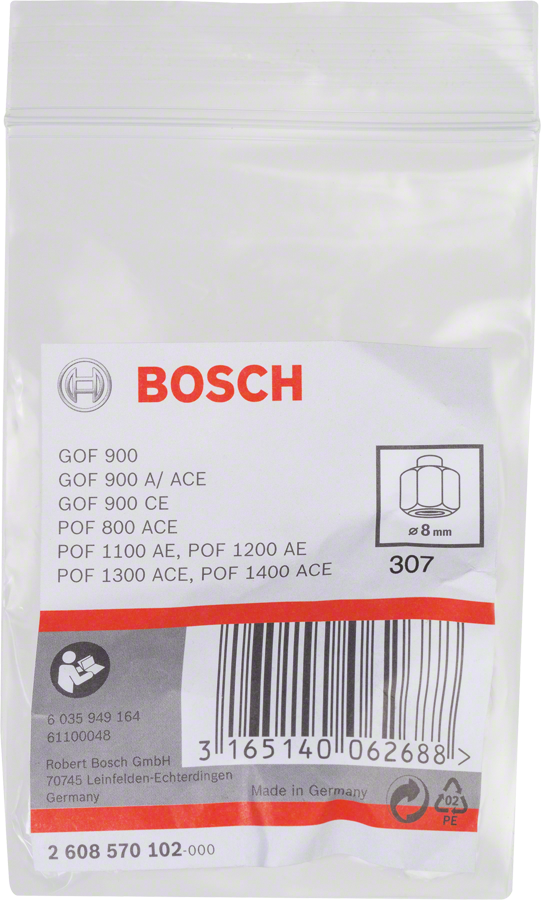 Bosch 8 mm Spannzange.