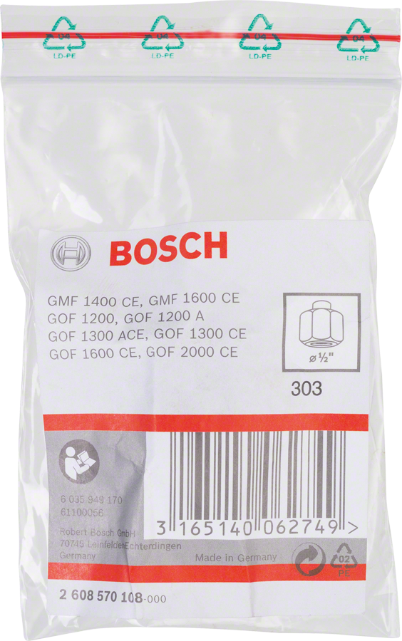 Bosch 3/8″ Spannzangenersatz.