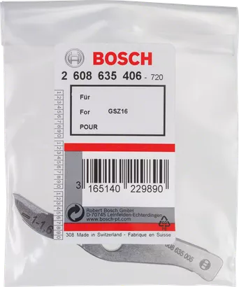Bosch GSZ16 Gerades Klingenzubehör.