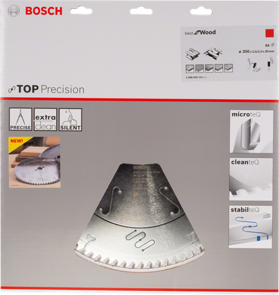 Bosch Top Precision Best for Wood Sägeblatt 350×3,2×30 mm.