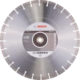 Bosch Standard für Diamanttrennscheiben für Schleifmittel 400 mm.