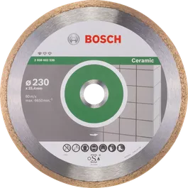 Bosch Standard für Keramik-Diamanttrennscheibe 230 mm.