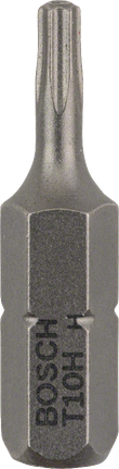 Bosch T10H Security-Torx-Schraubendreherbit, extrahart.