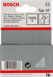 Bosch Typ 47 23mm Nägel.