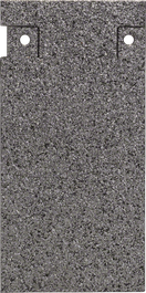 Feine Schleifplatte von Bosch für ein glattes Finish.