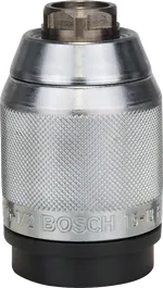 Bosch Schnellspannbohrfutter, matt verchromt.
