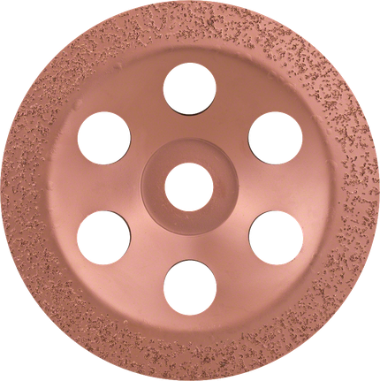 Bosch Hartmetall-Schleifkopf, feines Flachrad.