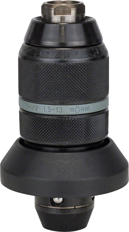Bosch Schnellspannbohrfutter mit SDS-Adapter für Bohrmaschinen.