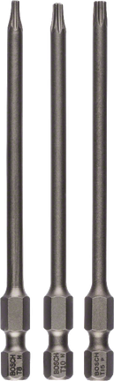 Bosch 3-teiliges extrahartes Schraubendreherbit-Set T8 T10 T15.