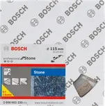 Bosch Diamanttrennscheibe für Stein, 115 mm.