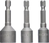 Bosch 3-teiliger Steckschlüsselsatz 8 10 13 mm.