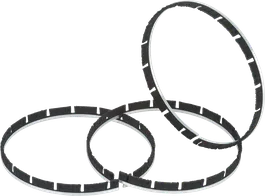 Bosch Ersatzbürstenringsatz für Elektrowerkzeuge.