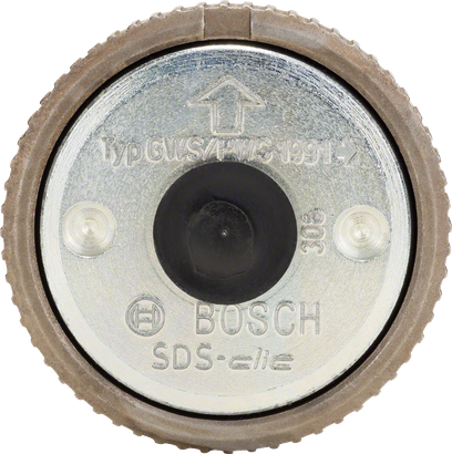 Bosch SDS-Klick-Schnellverschlussmutter, Gewindesteigung 2 mm.