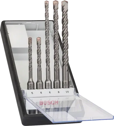 5-teiliges Robust Line SDS plus-5 Bohrerset von Bosch .