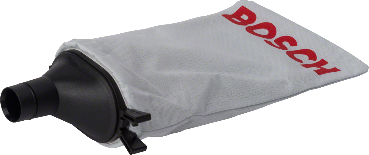 Bosch -Staubbeutel zum Auffangen von Werkzeugresten.
