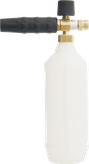 Bosch Sprühdüse mit 1-Liter-Schaumflasche als Zubehör.