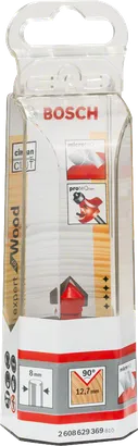 Bosch Expert for Wood V-Nutfräser 8 mm 12,7 mm 90°.
