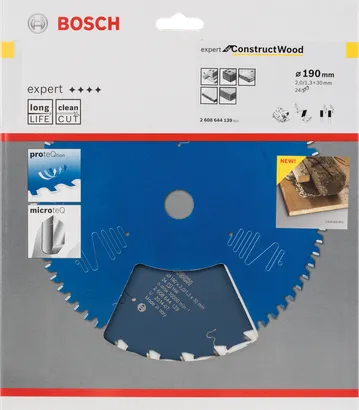 Bosch Kreissägeblatt Expert für Construct Wood.