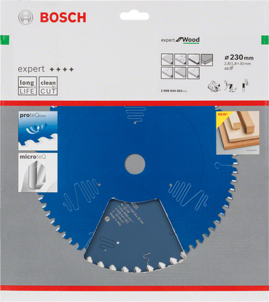 Bosch Expert for Wood Kreissägeblatt 230 mm.