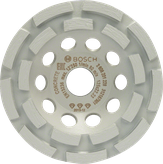 Bosch Diamantschleifkopf – Ideal für Beton.