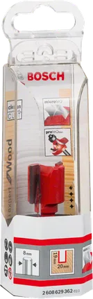 Bosch Holz-Geradfräser 8 mm.