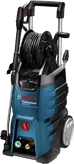 Bosch GHP 5-75 X Hochdruckreiniger mit Schlauchtrommel.