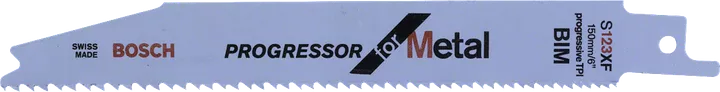 Bosch S123XF Progressor für Metallsägeblatt.