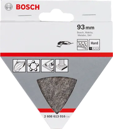 Bosch 93 mm Polierfilz.