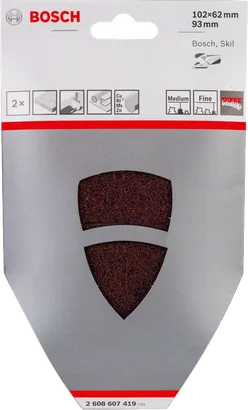 Bosch 2-teiliges Reinigungsvlies-Set.