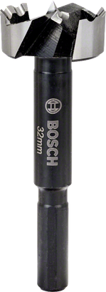 Bosch Forstnerbohrer 32 mm für präzise Flachbodenlöcher.