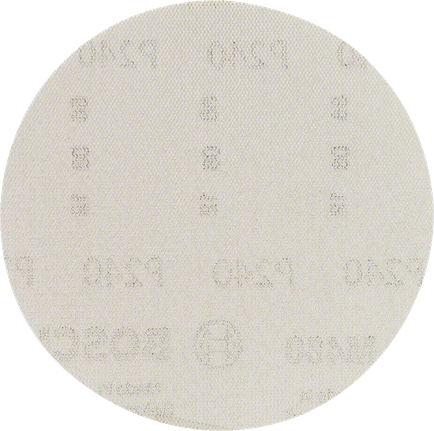 Bosch Schleifblatt 115mm Durchmesser Körnung 240.