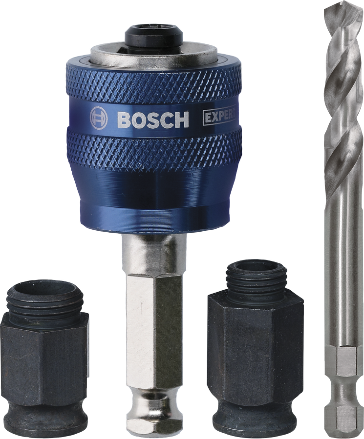 Bosch Power Change Plus Umrüstsatz mit Sechskantschaft.