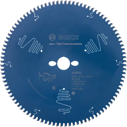 Bosch Expert for High Pressure Laminate Kreissägeblatt 96 Zähne.