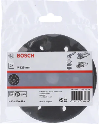 Bosch 125 mm Pad-Sparpaket.