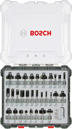 30-teiliges Fräser-Set - Bosch Professional