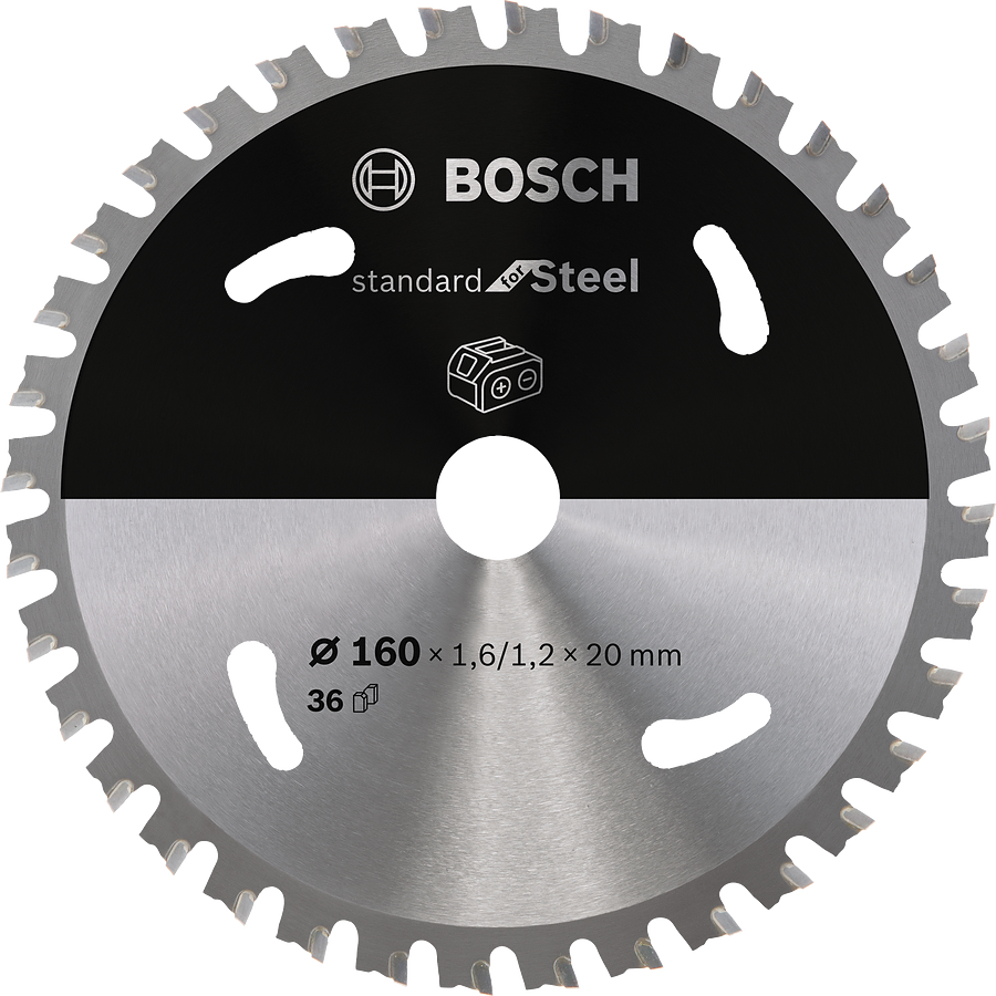 Bosch Standard for Steel Kreissägeblatt 160 mm 36 Zähne.