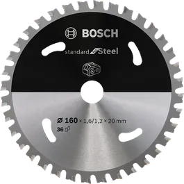 Bosch Standard for Steel Kreissägeblatt 160 mm 36 Zähne.