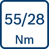 Akku-Bohrschrauber GSR 18V-55 von Bosch mit ProCORE-Akku.