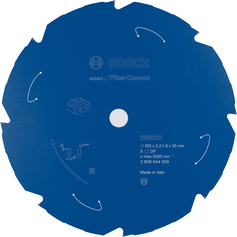 Bosch Expert Kreissägeblatt für Faserzement 305 mm.