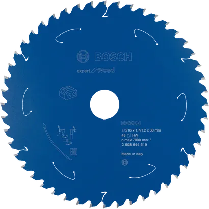 Bosch Expert for Wood Kreissägeblatt 216 mm 48 Zähne.