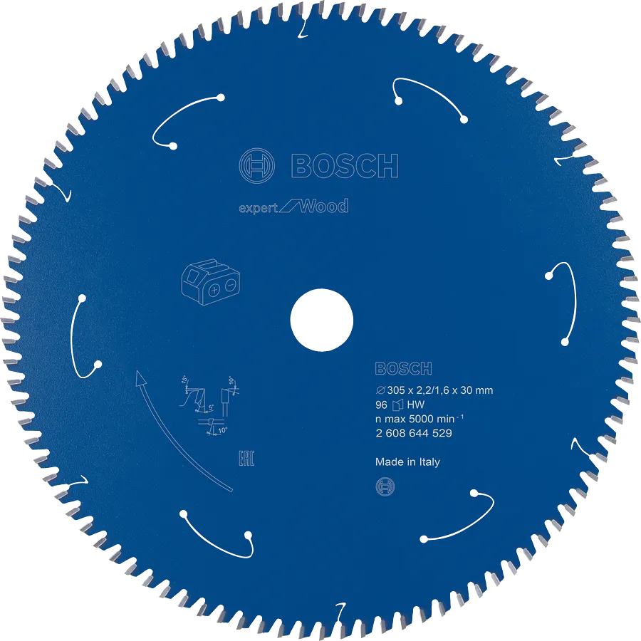 Bosch Expert für Holz Kreissägeblatt 305 mm für Akku-Sägen.