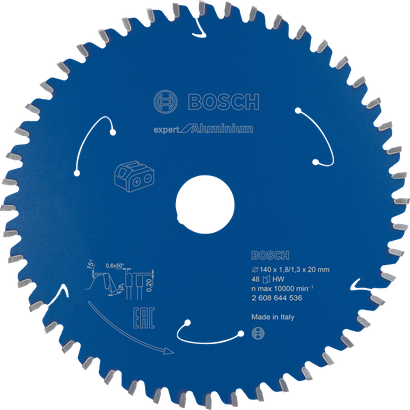 Bosch Expert for Aluminium Kreissägeblatt 48 Zähne.