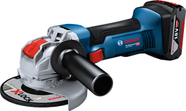 Akku-Winkelschleifer GWX 18V-8 von Bosch mit X-LOCK.