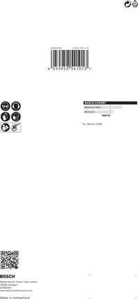 Bosch EXPERT M480 Schleifnetz 115 x 230 mm G 120 10er-Pack.