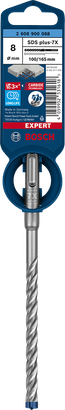 Bosch SDS plus-7X 8×100×165 mm Bohrer.